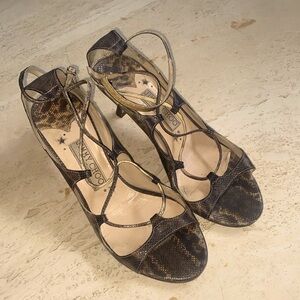 VINTAGE JIMMY CHOO AUTHENTIC SNAKESKIN